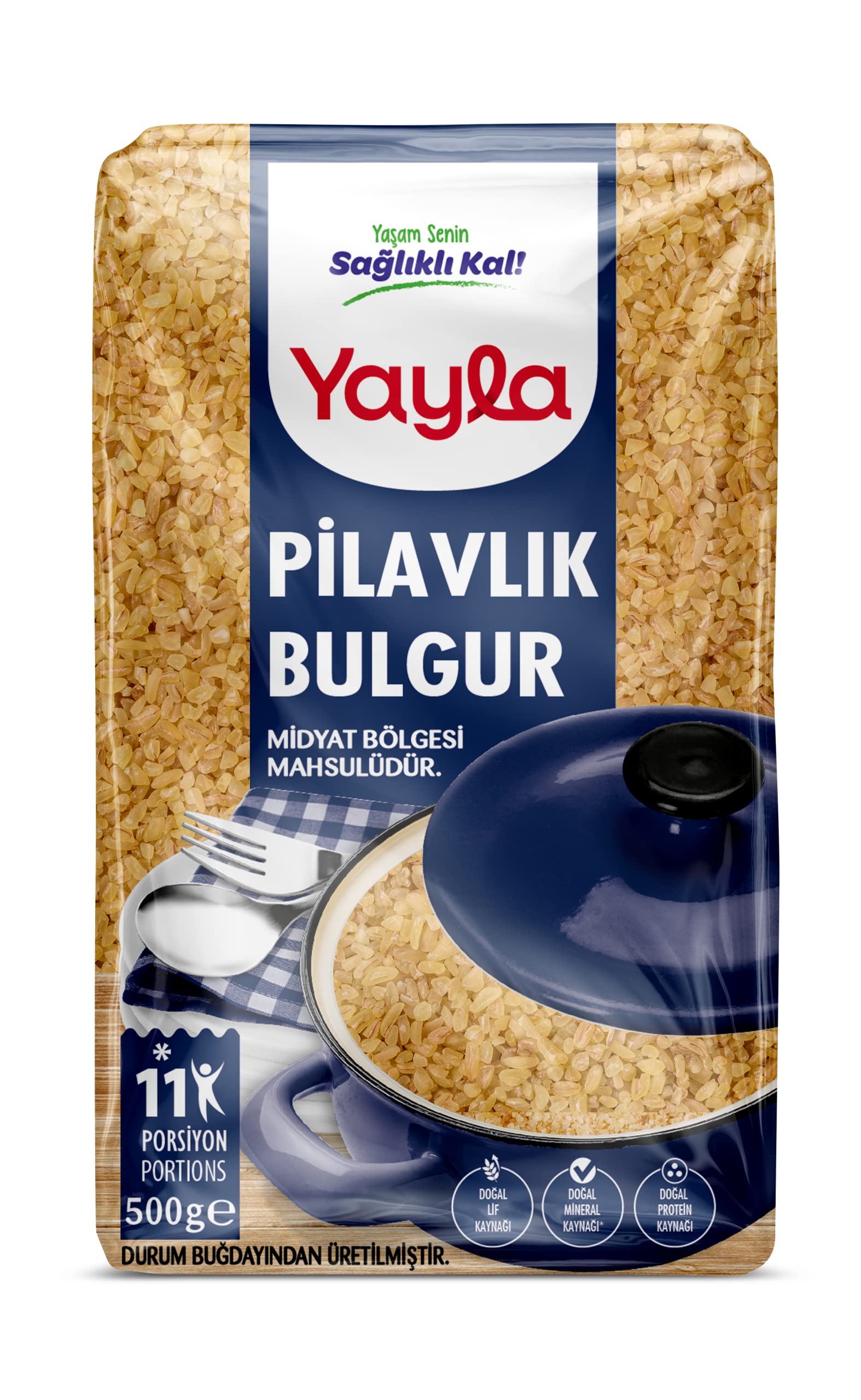yayla Pilavlık Bulgur, 500 gr