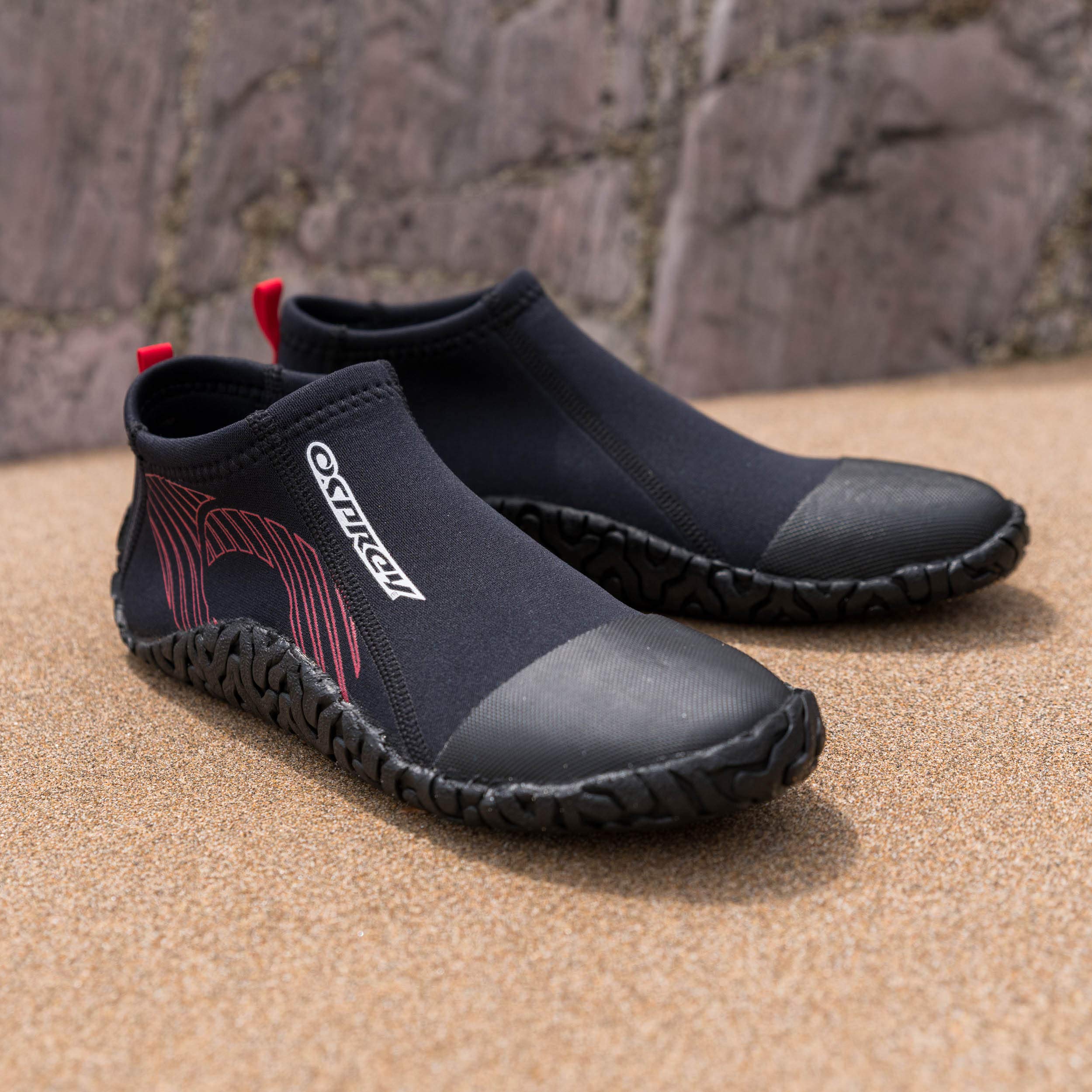 Osprey Kid's Reef Aqua Shoes - 2 mm Neoprene Water Shoes for Watersports and Beach, Multiple Sizes, Black