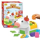 Cow Shape Sorter | Leaps & Bounds Baby Toys 12-18 Months | Learning Toys for 1 + Year Old & Toddlers | 5-in-1 Play & Learn | Stacking, Sorting & Pretend Play | Birthday Gifts for 1 Year Old