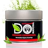 Organic Ceremonial Green Tea Matcha Powder, Natural Source of Antioxidants, Caffeine, and L-Theanine, Promotes Focus and Relaxation, Kosher, 75 Servings (2.82 oz)