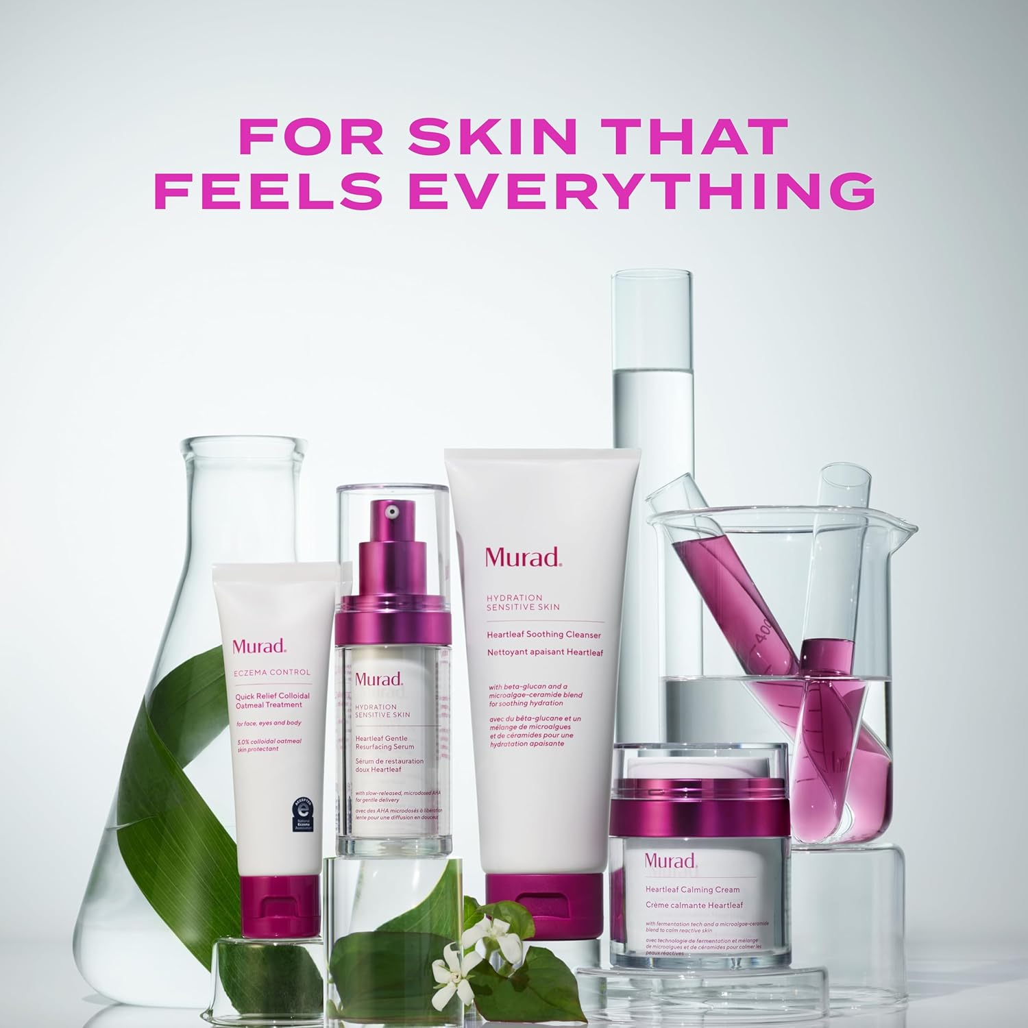 Murad Heartleaf Soothing Cleanser – Gentle Face Wash with Fermented Heartleaf, Beta-Glucan, Ceramides, and Microalgae to Reduce Redness & Calm Sensitive and Eczema-Prone Skin – 5 Fl Oz - Image 7