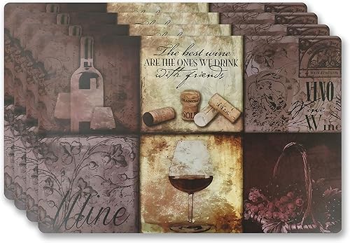 Miniatura 6 de Popular Home 886245 Placements Set of 4, Paris II