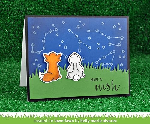 Miniatura 3 de Lawn Fawn Upon a Star Stamp and Die Set - Paquete de dos artículos