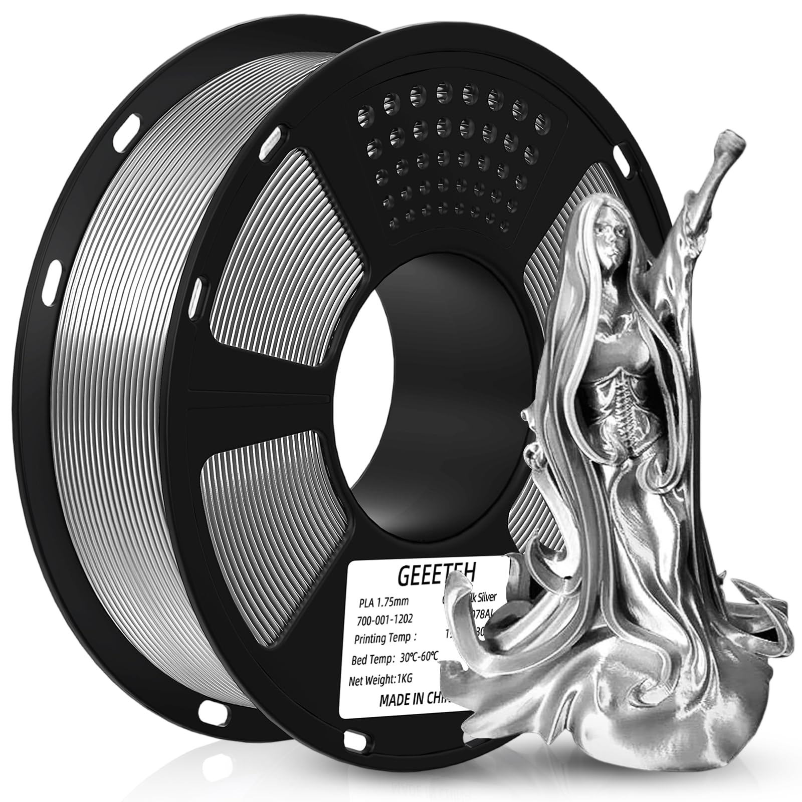 GEEETECH Filament PLA 1,75mm für 3D Drucker