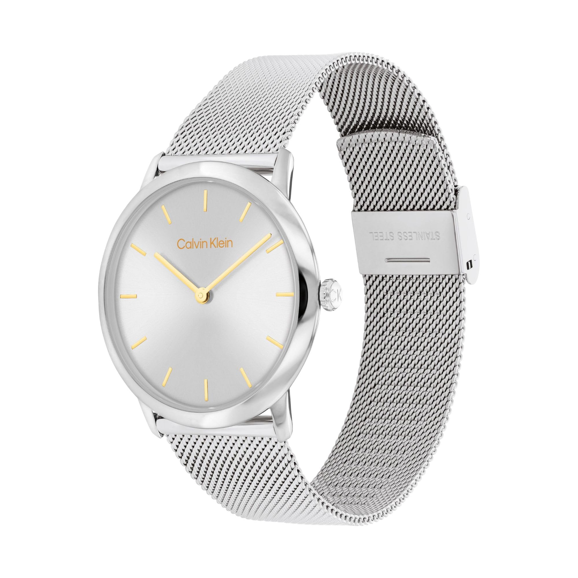 Exceptional 2H Quartz Watch Stainless Steel Mesh Bracelet - Dettaglio