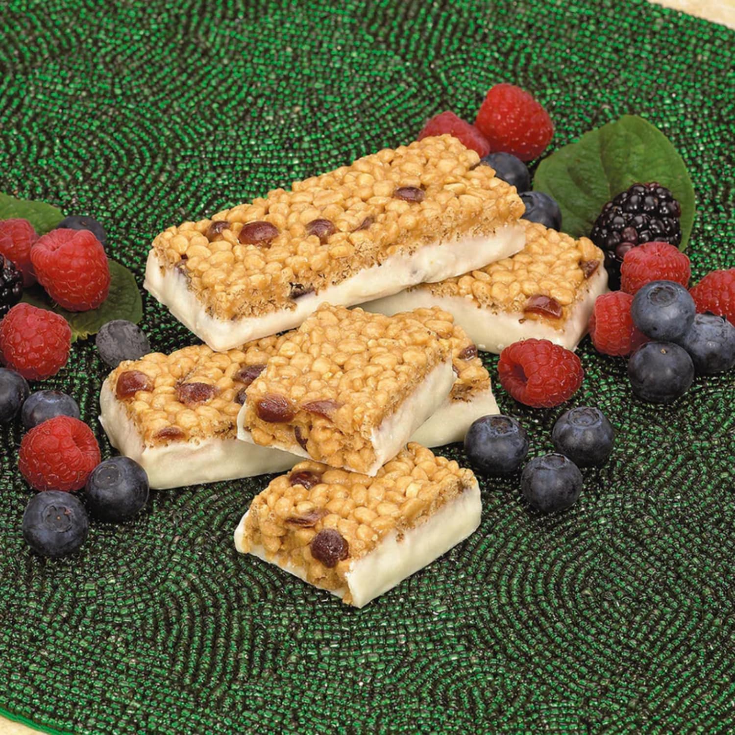 High Protein Snack and Meal Replacement Bar/Diet Bars - Double Berry (7ct) - Trans Fat Free, Aspartame Free, Kosher, High Fiber_AB。