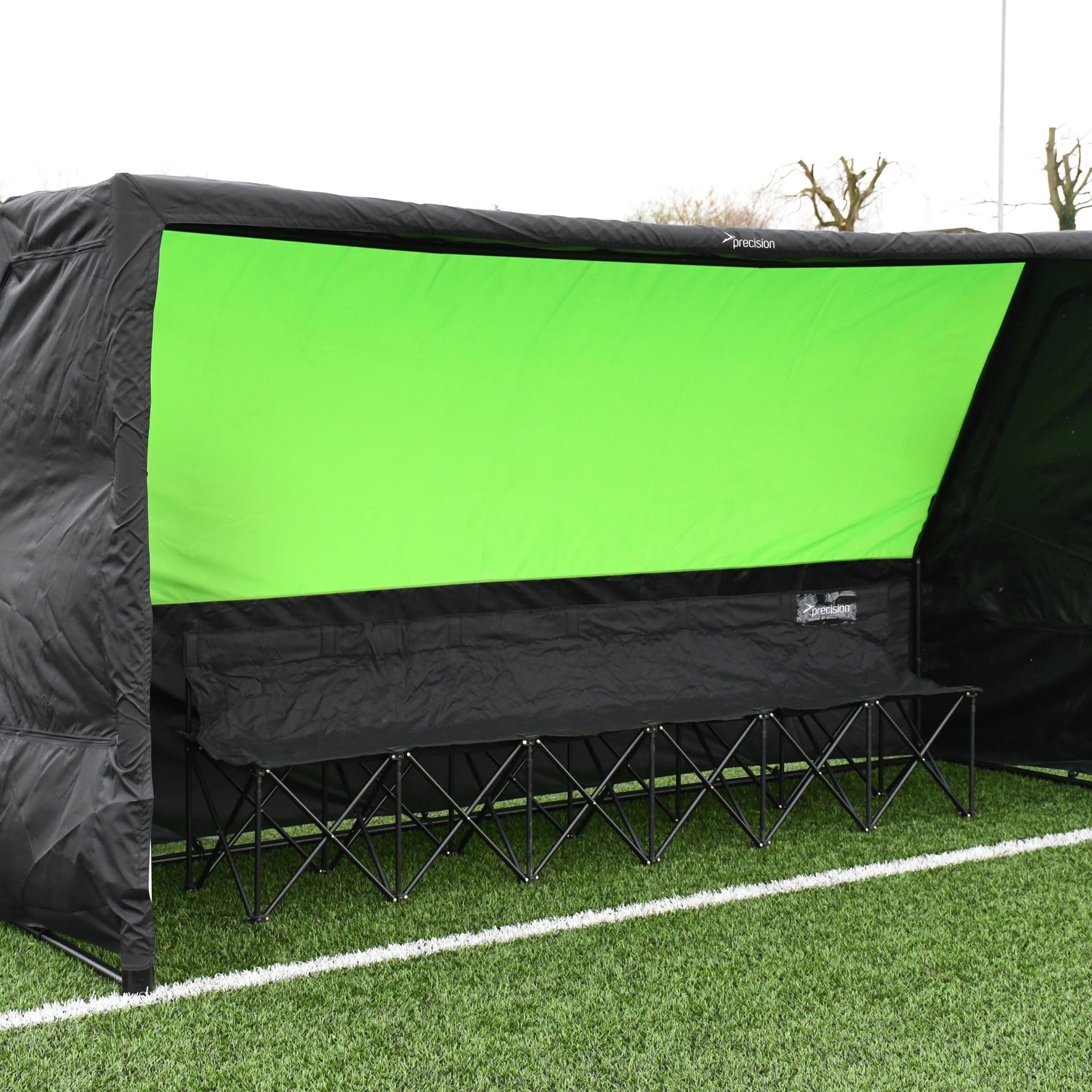 Precision Pro Team Shelter - 12 X 6 Portable Sports Team Shelter