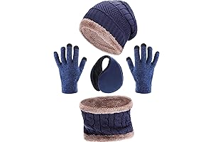 Tatuo fisfet Beanie Hat and Glove Set