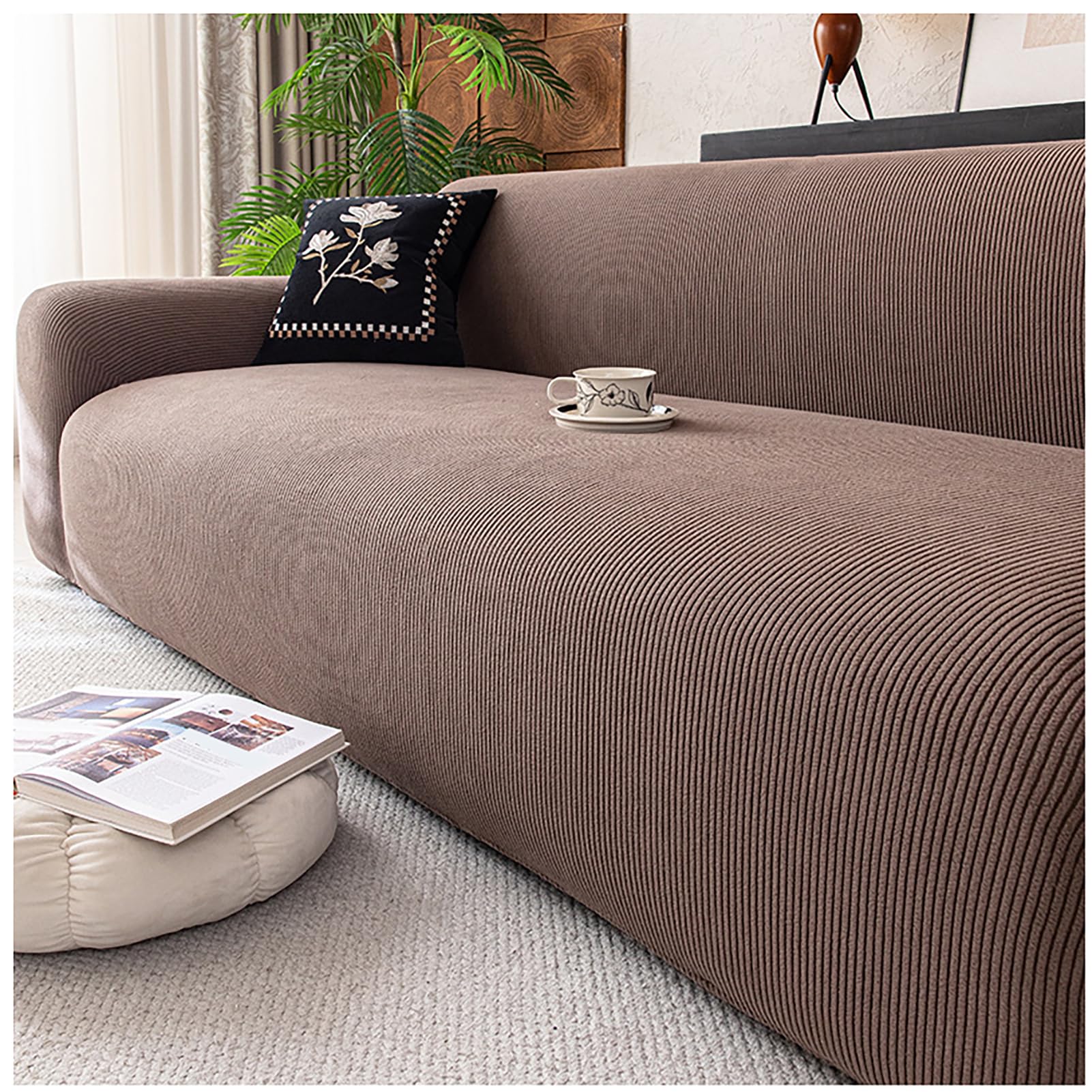 Protège-meuble extensible 190-230cm pour canapé 3 places doux