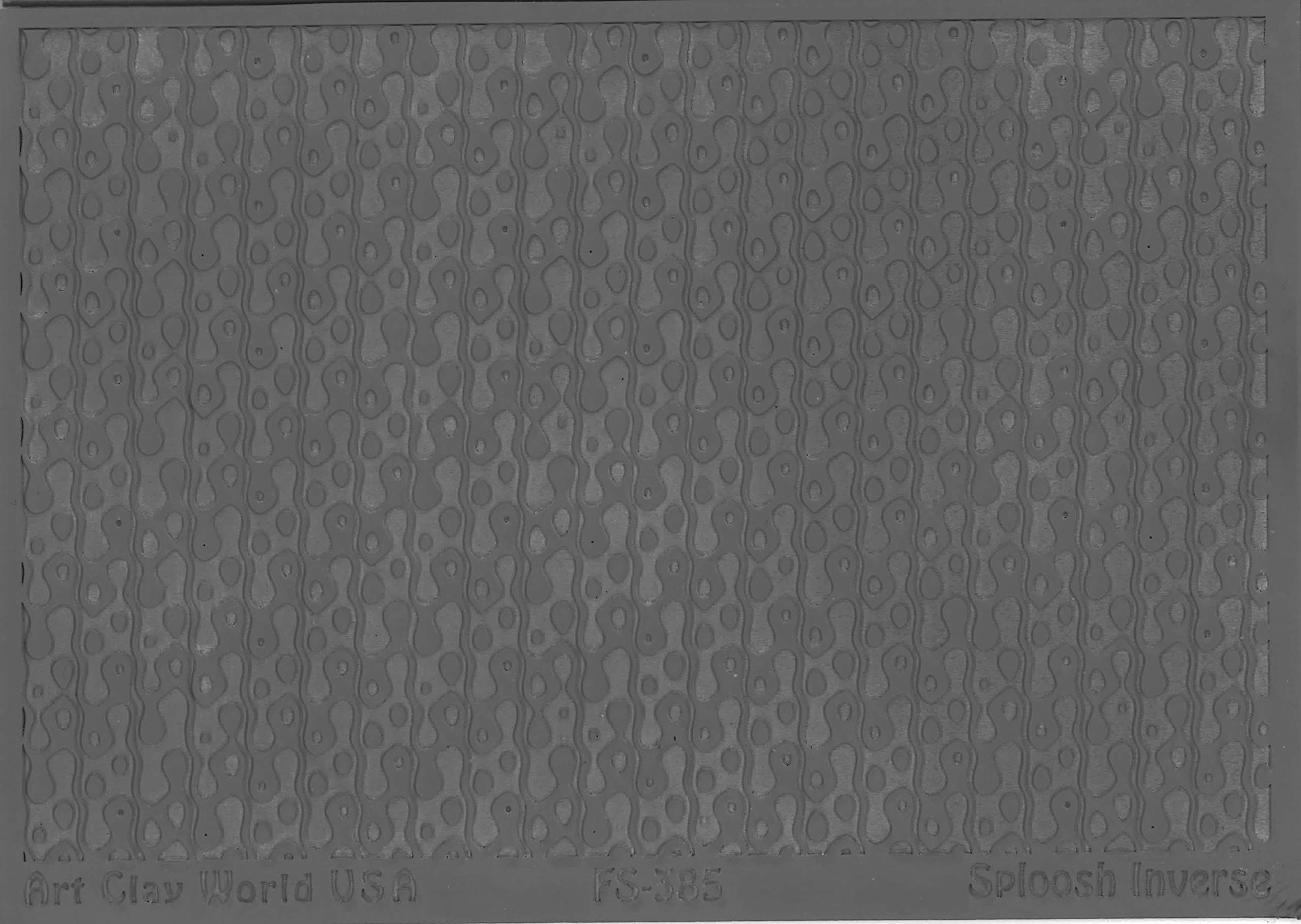 FlexiStamps Texture Sheets Sploosh Inverse Design - 1 Pc.