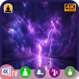 セレニティ・ストーム：睡眠と集中力を高める4Kサンダー