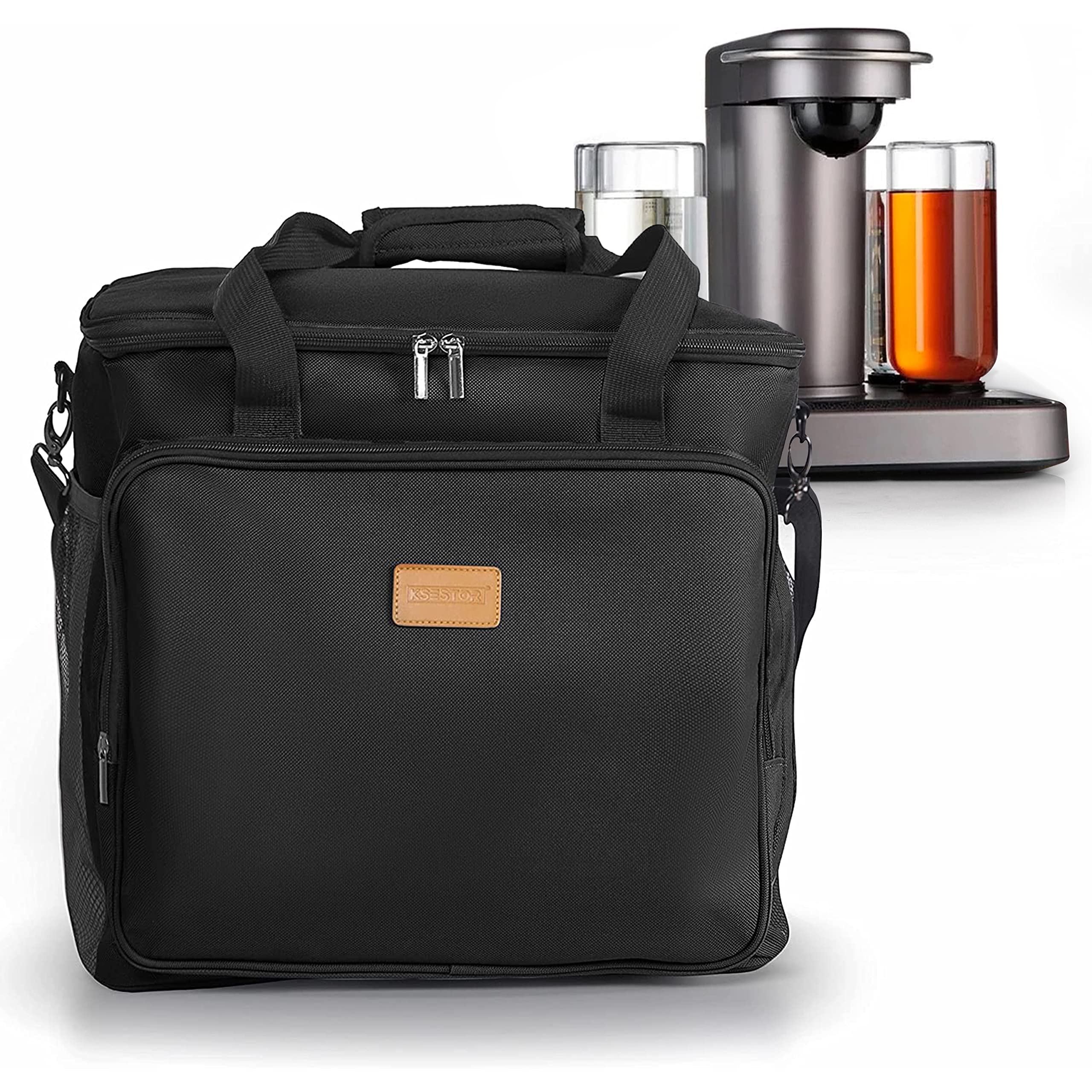 Ksestor Travel Bag for Bartesian Cocktail Machine Insulated Travel Carrier for Bartesian with Easy to Clean Lining - Pockets to Store Bartesian Cocktail Capsules - Bartisian - Bartesian Accessories