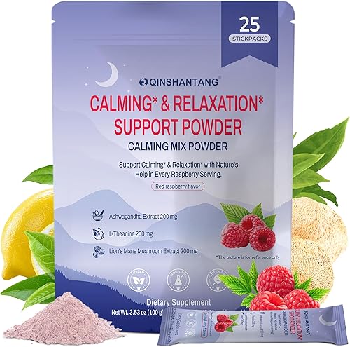 Bebida Super Cortisol  Polvo de magnesio calmante, L-teanina, melena de león y Ashwagandha  Relajación, enfoque y equilibrio de estrés para mujeres