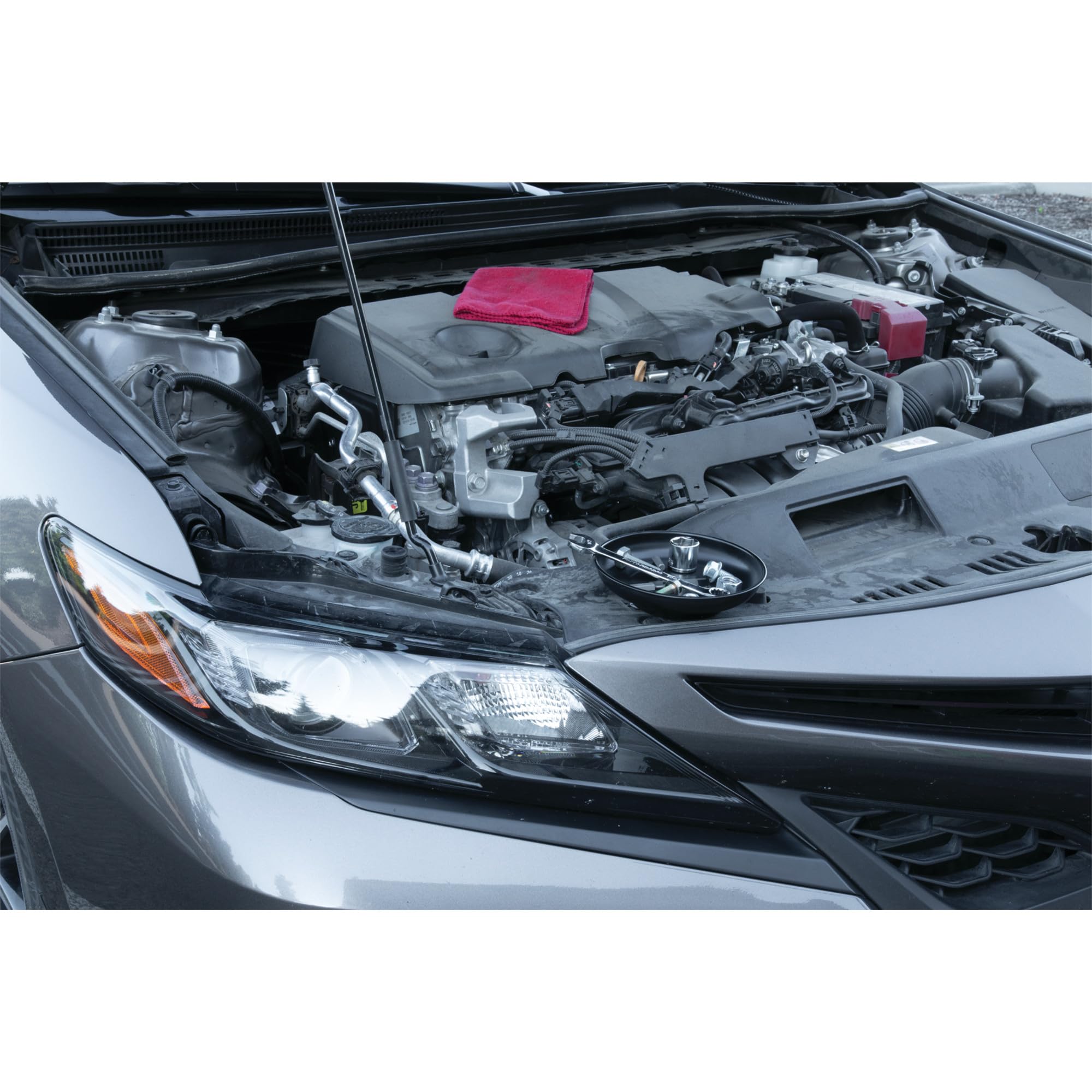 Performance Tool W1280 2-Piece Magnetic Parts Tray Set, Black — Amazon image 4