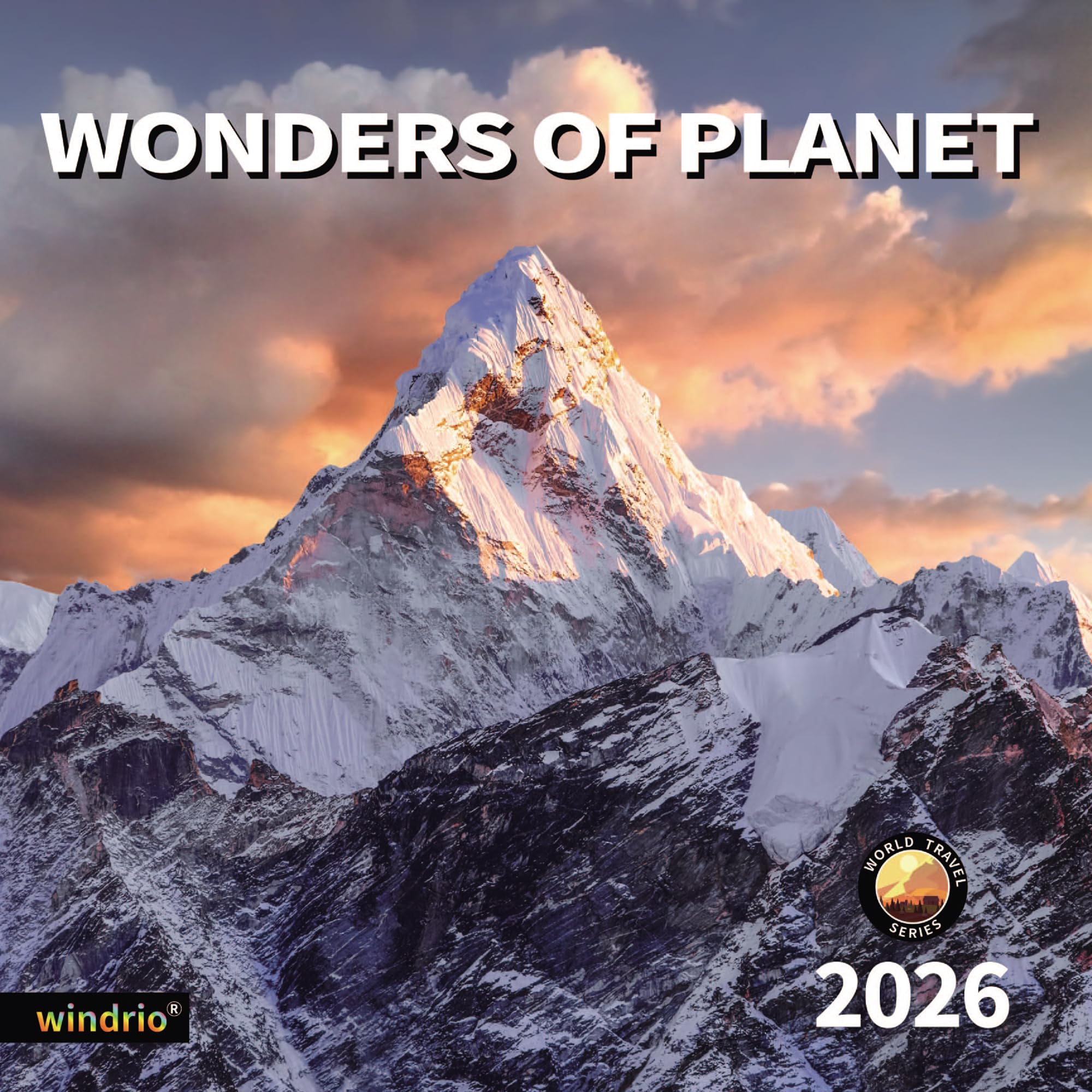 2025 Wall Calendar,Calendar 2025, November 2024 - December 2025, Wall Calendar Wonders of Planet, 12" x 24" Opened,Full Page Months Thick & Sturdy Paper for Gift Perfect Calendar Organizing & Planning