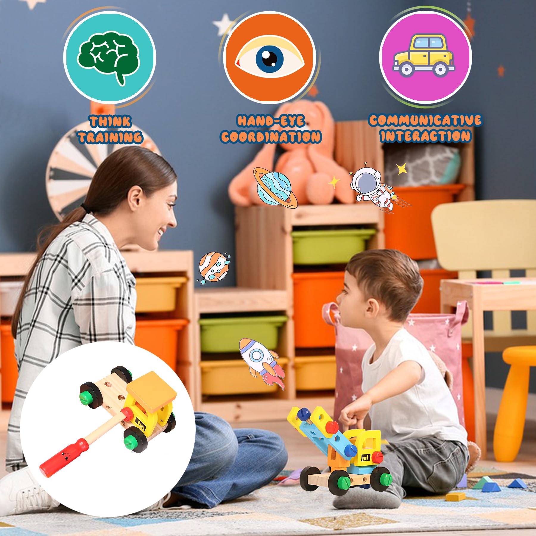 Tucorresi Juego de Herramientas para Niños-47pcs Herramientas de Tucorresi Juego de Herramientas para Niños-47pcs Herramientas de