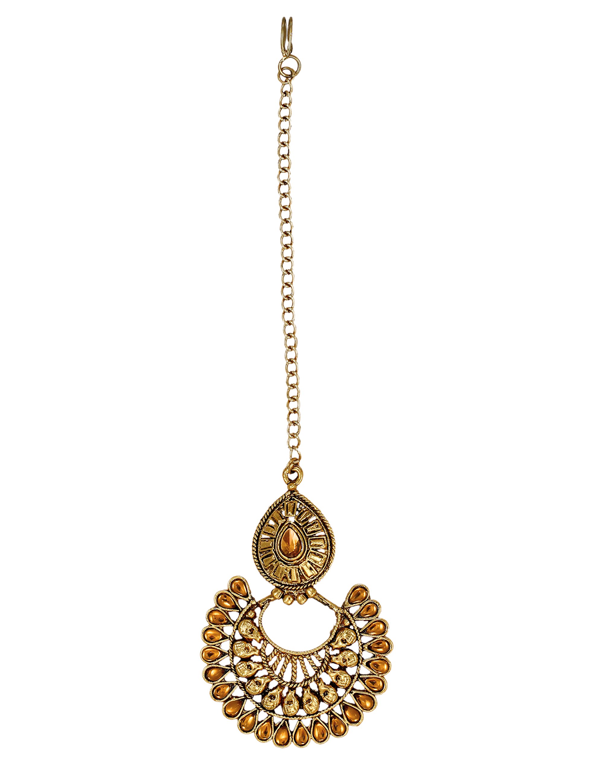 Zaveri Pearls Traditional Maang Tikka for Women - ZPFK6083 (B072F2RXHM) Amazon Price History, Amazon Price Tracker