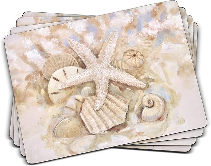 Pimpernel Beach Prize Collection Placemats Set of 4