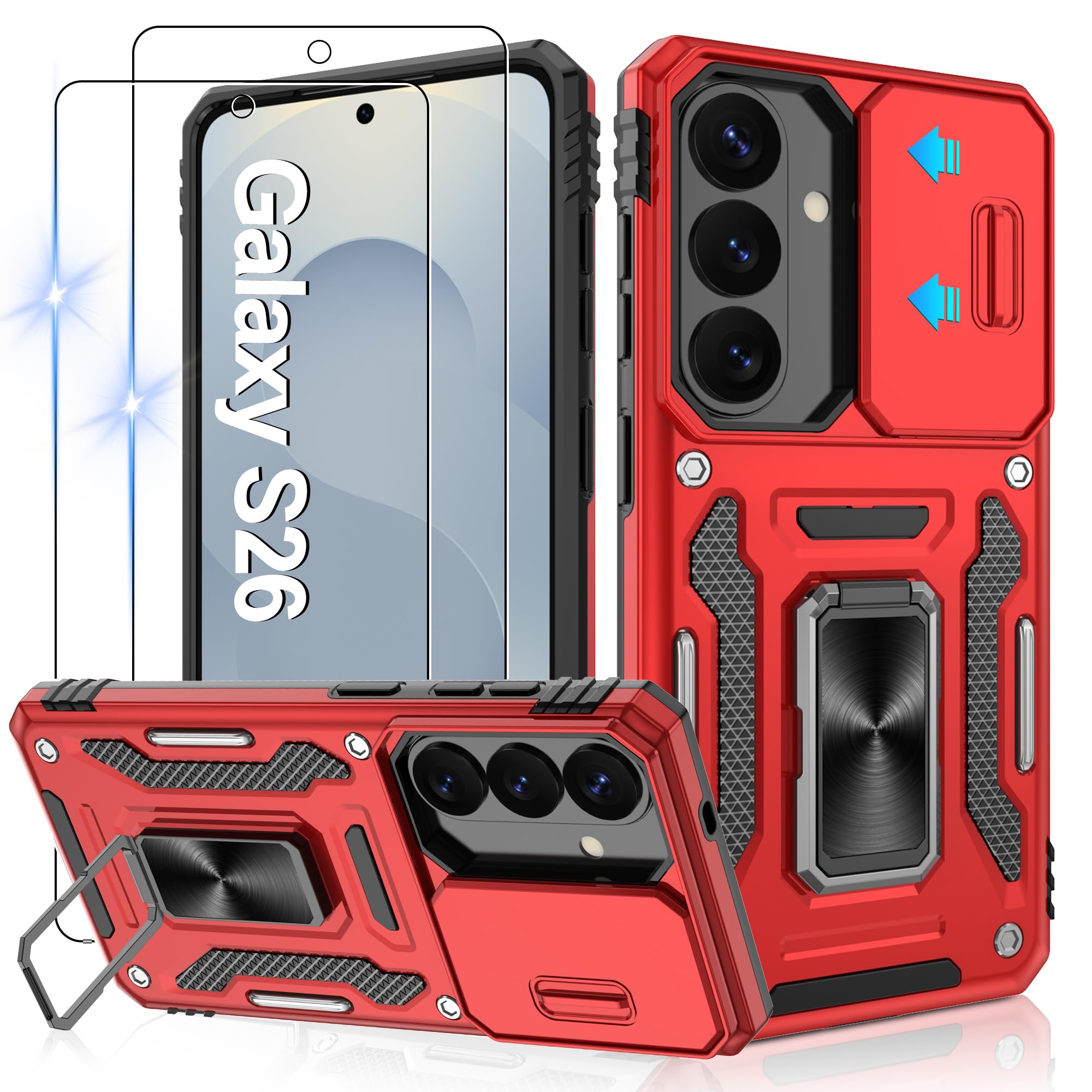Jshru Handyhülle für Samsung Galaxy A56/A36/A16/A17 5G/A06/A26/A05S/S20/S21/S22/S23/S24/S25/S26 Hülle