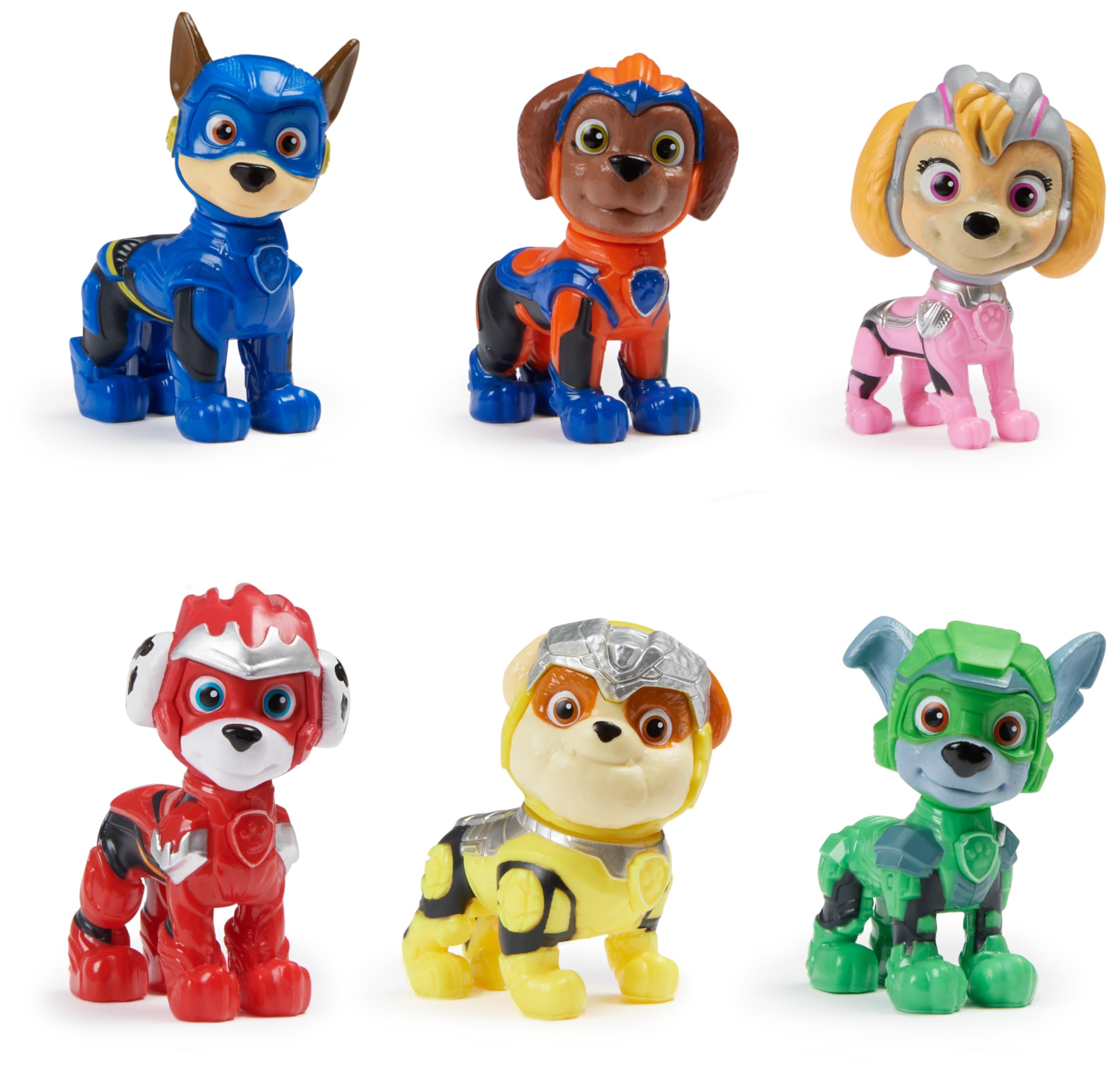 Paw Patrol, Confezione Regalo Tematizzata Super Film, con 6 Personaggi, Giocattoli per Bambini e Bambine, 3+ Anni