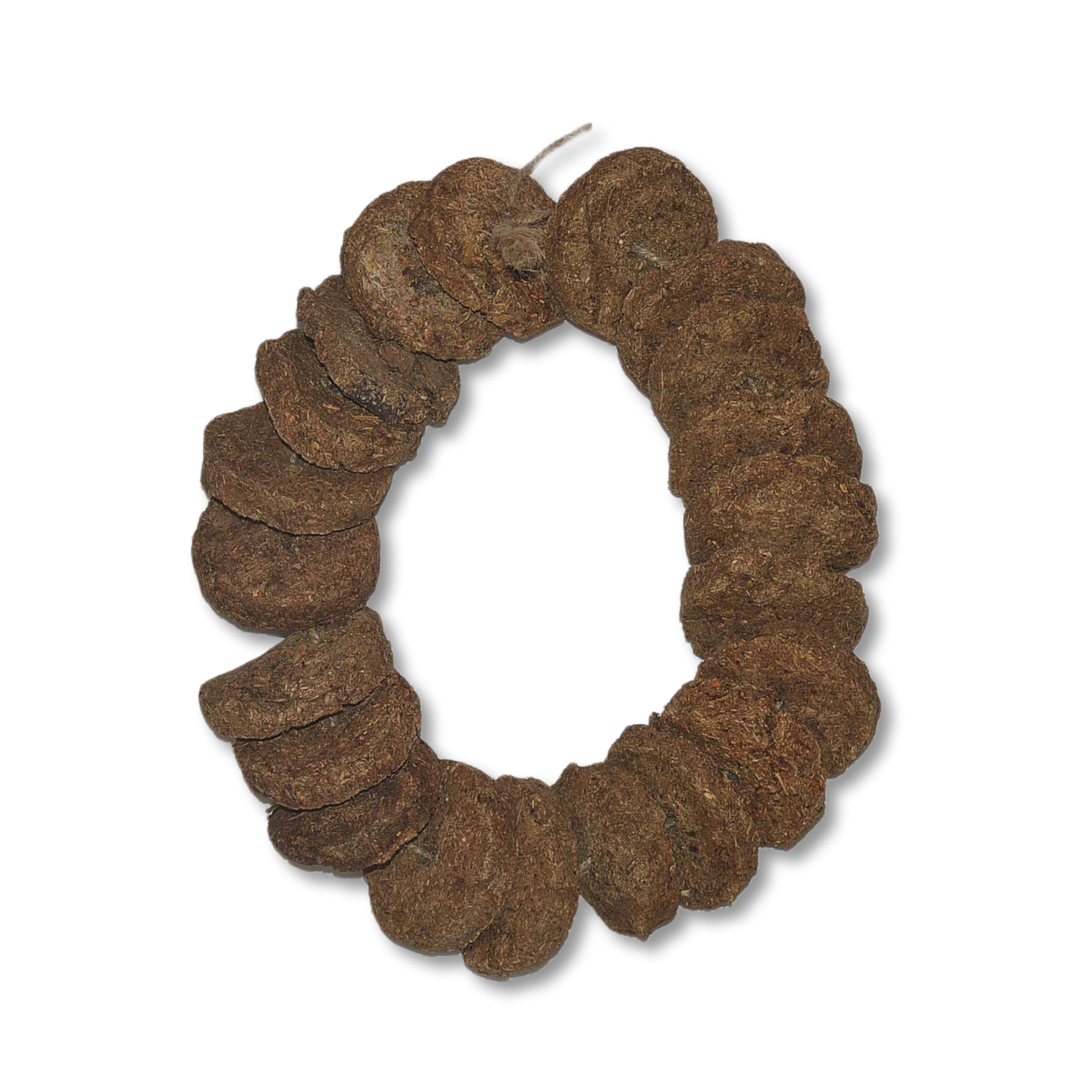Organic Cow Dung Cake Mala For Holi (21 Baduliya In 1 Mala) | Baduliya/Badulya/Baduklya/Badkullya Mala For Navratri Poojan, Holika Dahan, Pooja, Hawan & Other Religious Purpose-picture-39