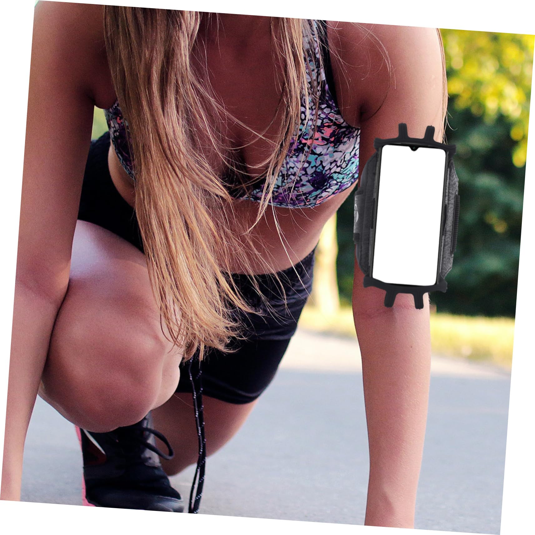 Gadpiparty 3pezzi Armband Per Smartphone Con Rotazione Cintura Per Corsa e Fitness Compatibile Con Tutti Telefono Per Sport e Allenamenti All Aperto