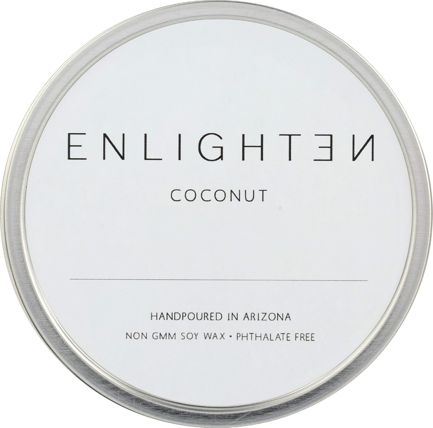Enlighten Candles Arizona Coconut Tin Candle, 1 EA Home