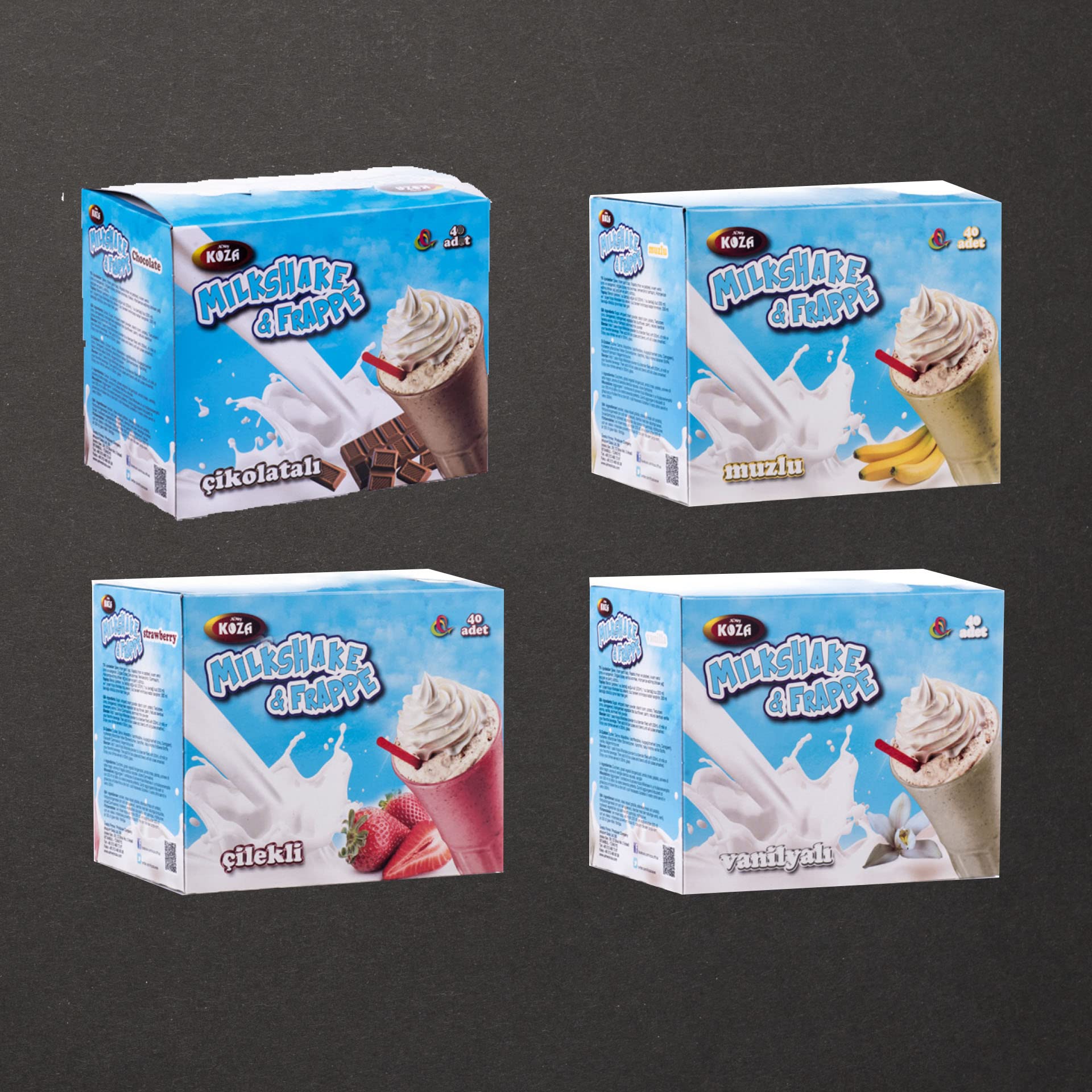 KOZA Kiwi Instant Drink Powder 300gr | Turecka herbata gorąca lub zimna | Lodowa herbata owocowo-okruchowa | Caye