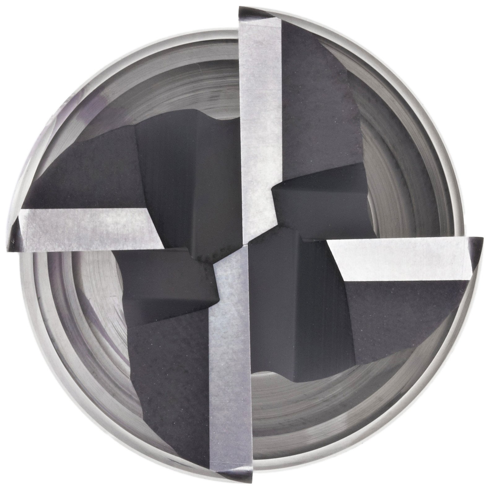 YG-1 EMB40 Carbide Corner Radius End Mill, Long Reach, Vibration Resistant, Metric, Weldon Shank, AlTiN Monolayer Finish, 4 Flutes, 104mm Overall Length, 25mm Cutting Diameter, 25mm Shank Diameter, 0.89mm Corner Radius