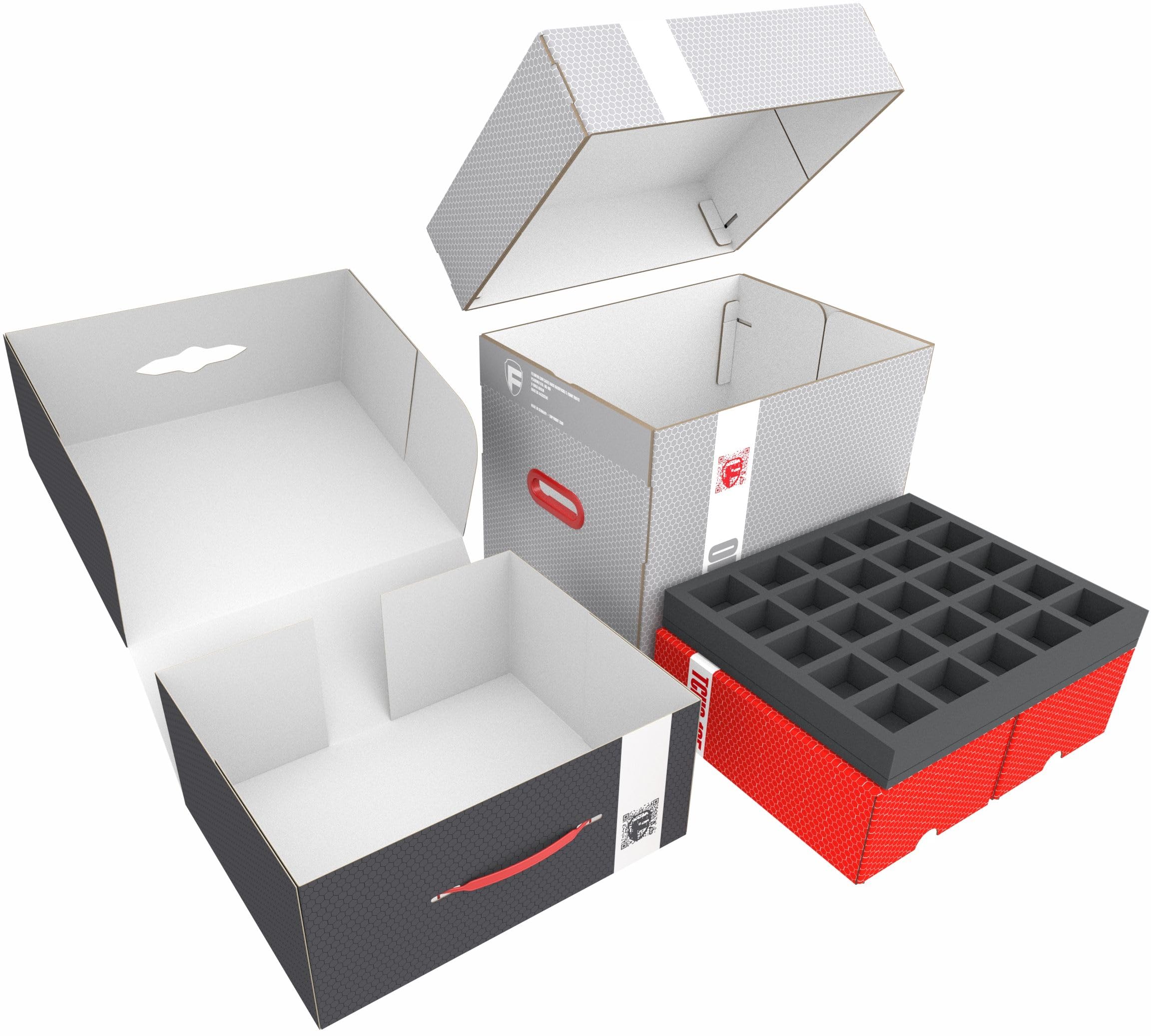 Feldherr Storage Box Set kompatybilny z Resident Evil: The Board Game - Alpha Pledge All-In - Ochrona miniatur i elementów gry - bezpiecznie przechowywane.