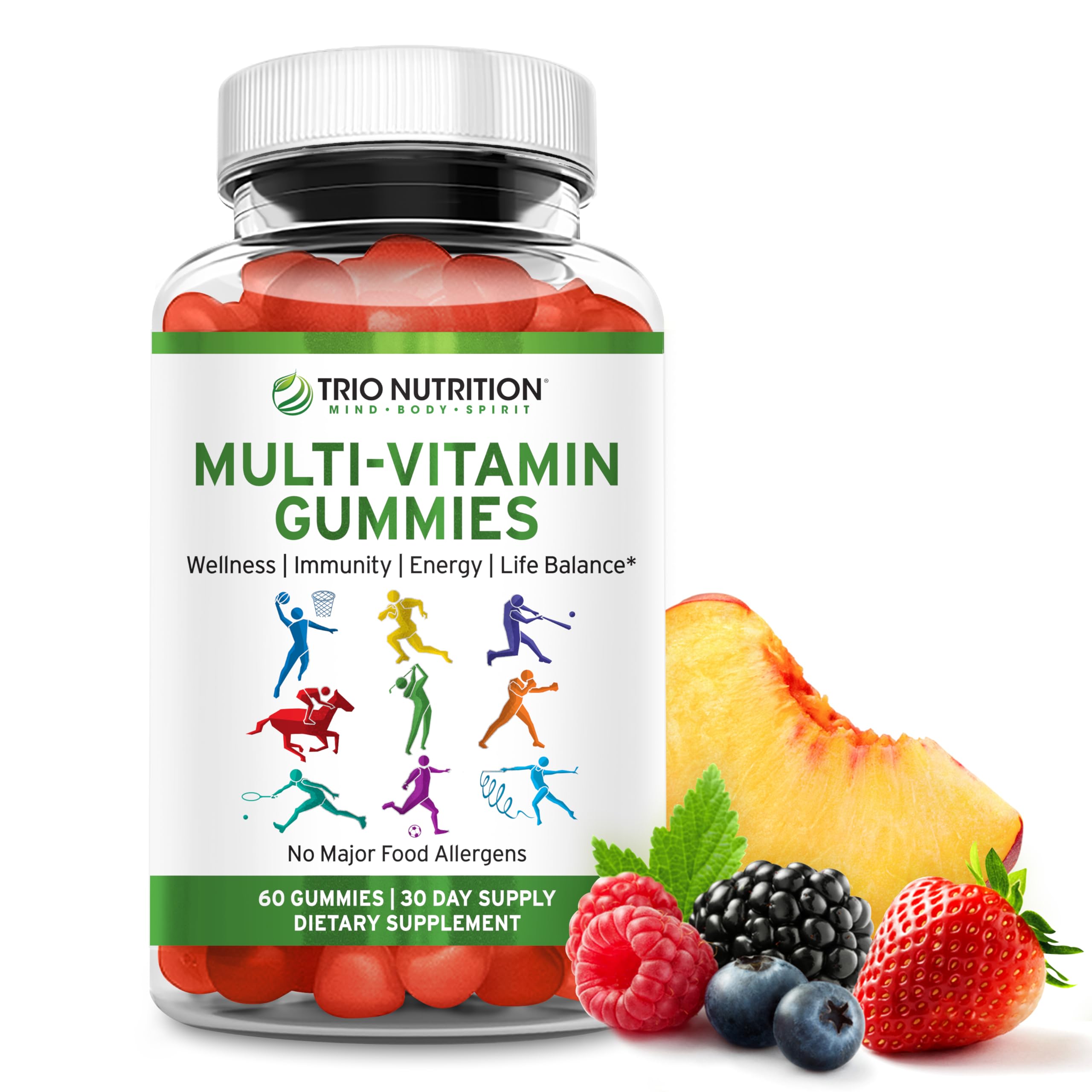 TRIO NUTRITION Daily Multivitamin Gummies