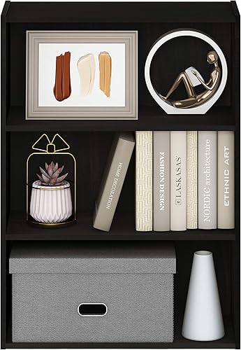 Miniatura 74 de Furinno Pasir - Estantería abierta de 3 niveles, color café americano Americano,Blackwood,Marrón,Nuez Columbia,gris roble francés,Arce,Roble