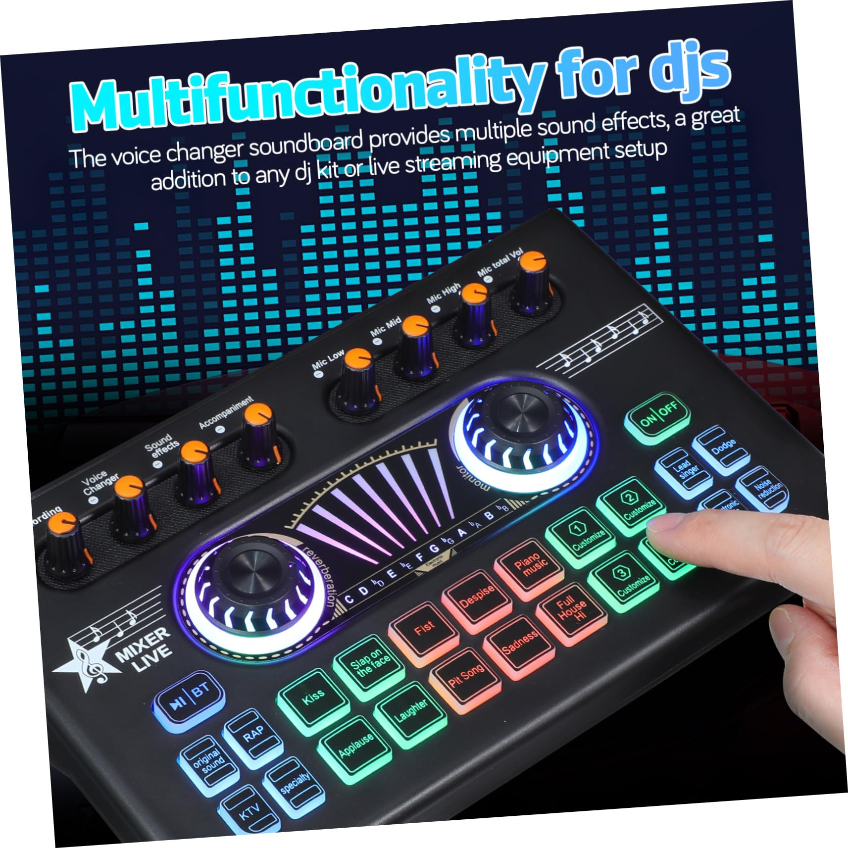 Pack D'enregistrement de Podcast E300 avec Table de Mixage X3