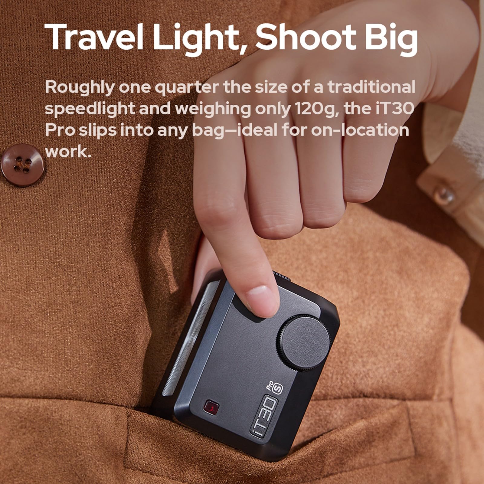 Godox IT30 Pro S Blitz Für Sony - 2,4GHz TTL HSS 1/8000s