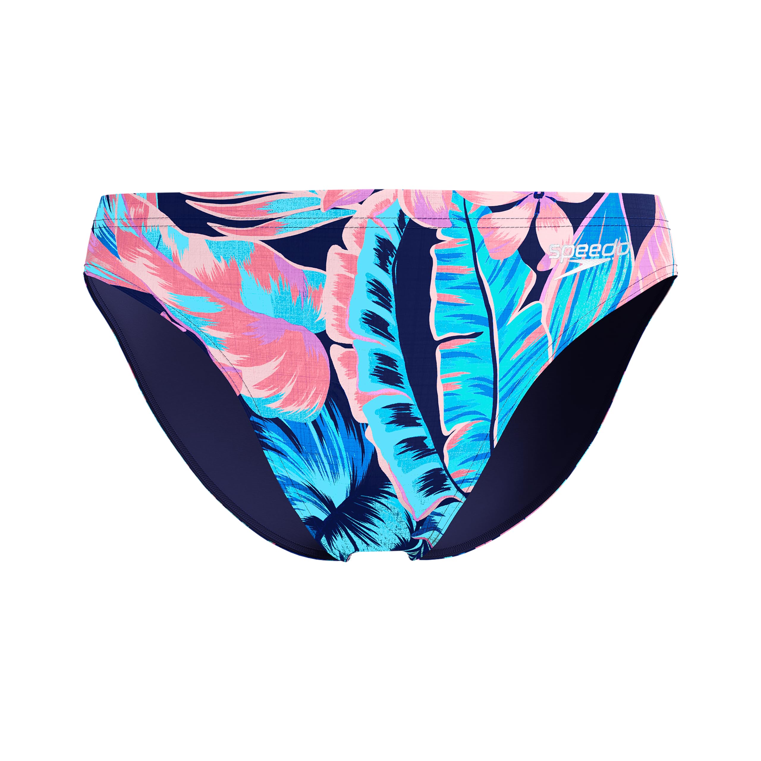 Speedo Men's Print Beachstar Brief 2" Brief, Peacoat, 28
