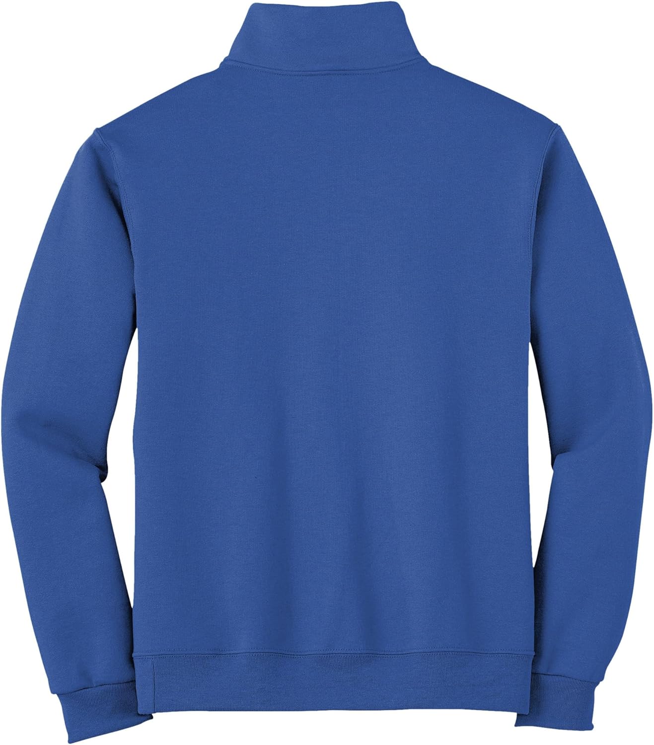 Joe's USA Mens 1/4-Zip Cadet Collar Sweatshirts in Adult Sizes S-3XL