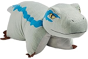 Pillow Pets 16" Blue Velociraptor Dinosaur Plush Toy