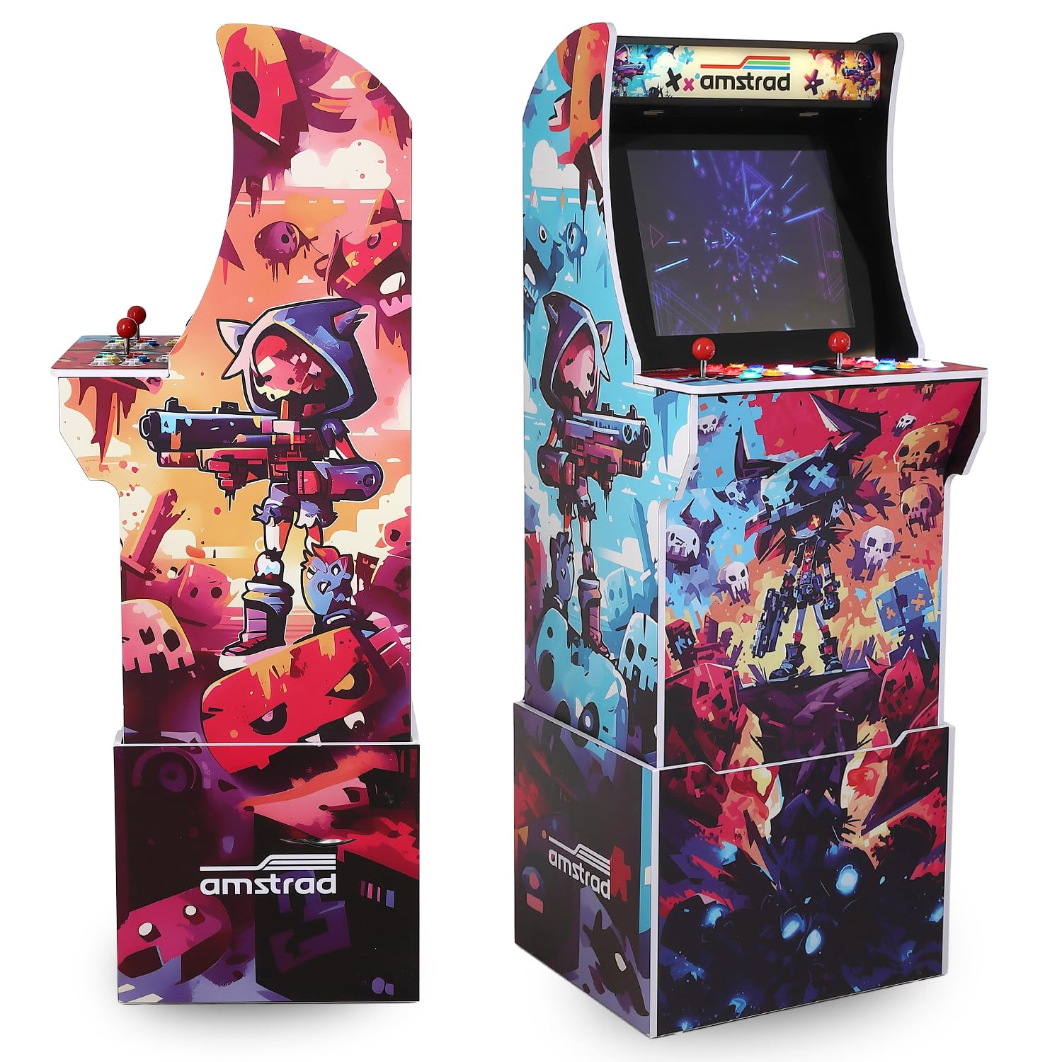 Console De Jeu Rétro Portable Mad Monkey – 150+ Jeux Intemporels, Or Et Rouge, Nostalgie Garantie