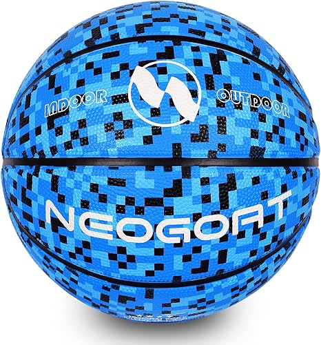 Baloncesto para niños y jóvenes, tamaño 45, 25.527.5 pulgadas, goma gruesa duradera de alto rebote para jóvenes de 25.527.5 pulgadas, tamaño 45 para