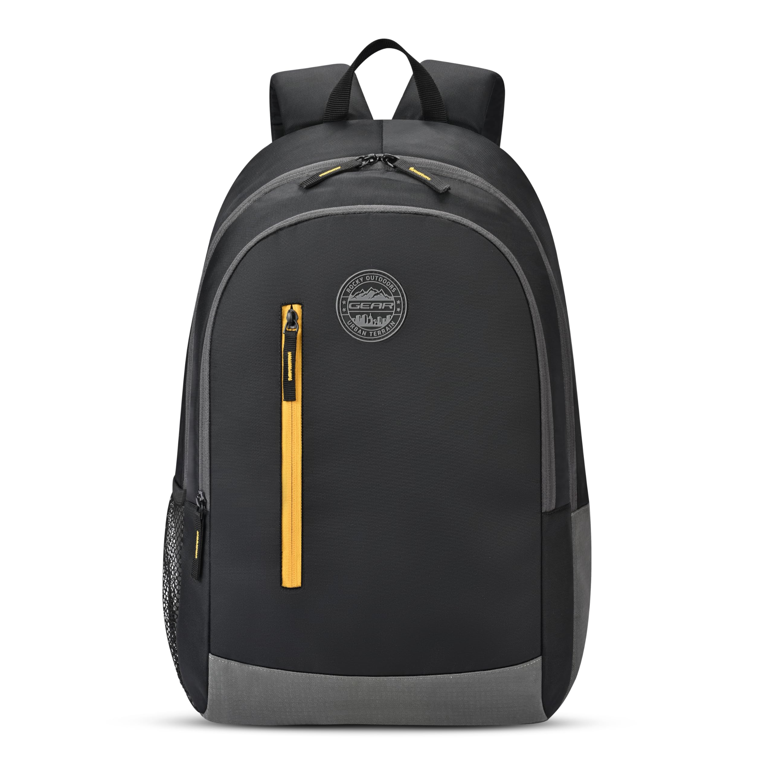 19 Ltrs Black and Yellow Backpack (BKPECOBP40112)