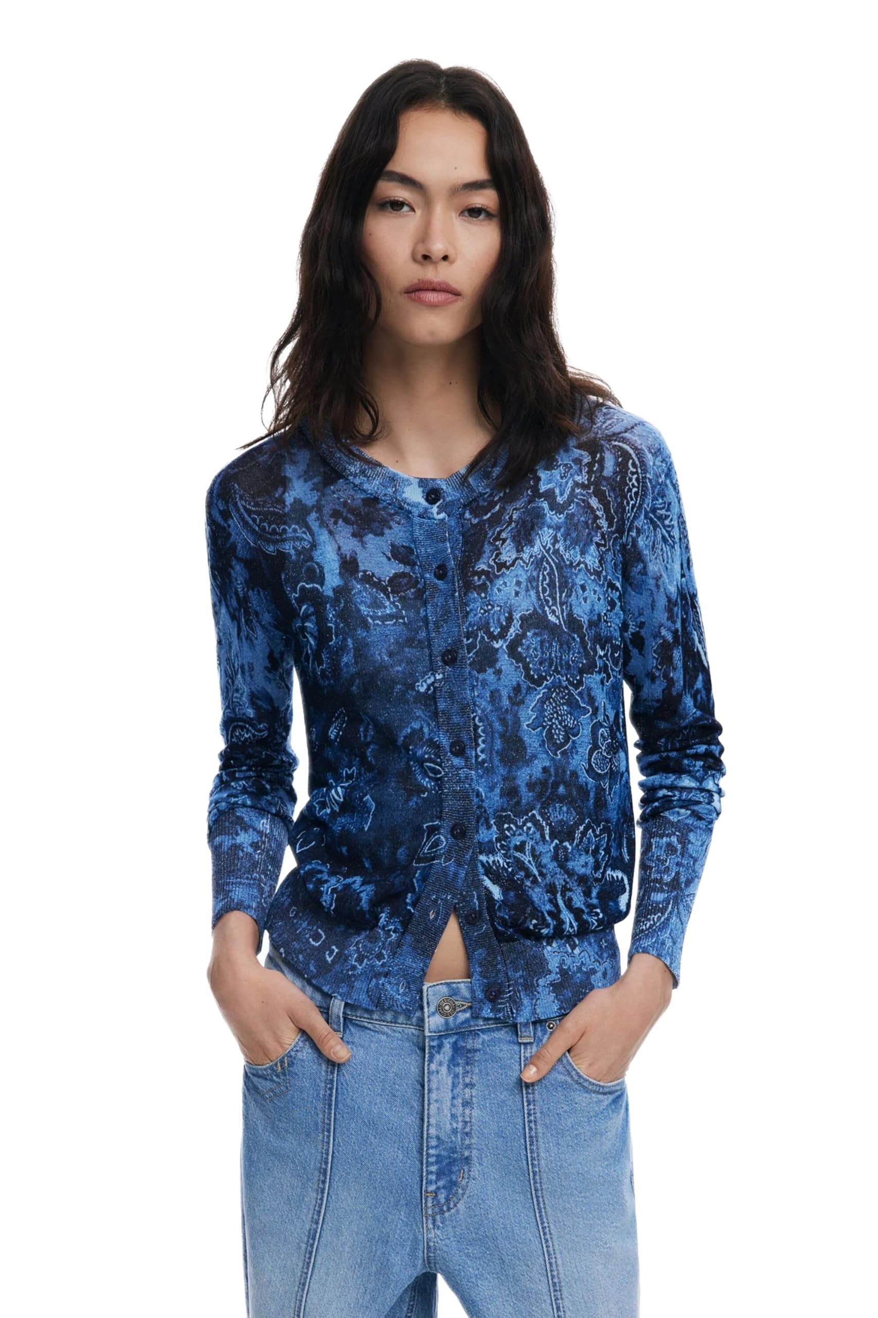 Desigual Damen 25wwjf12 Pullover (1er Pack)
