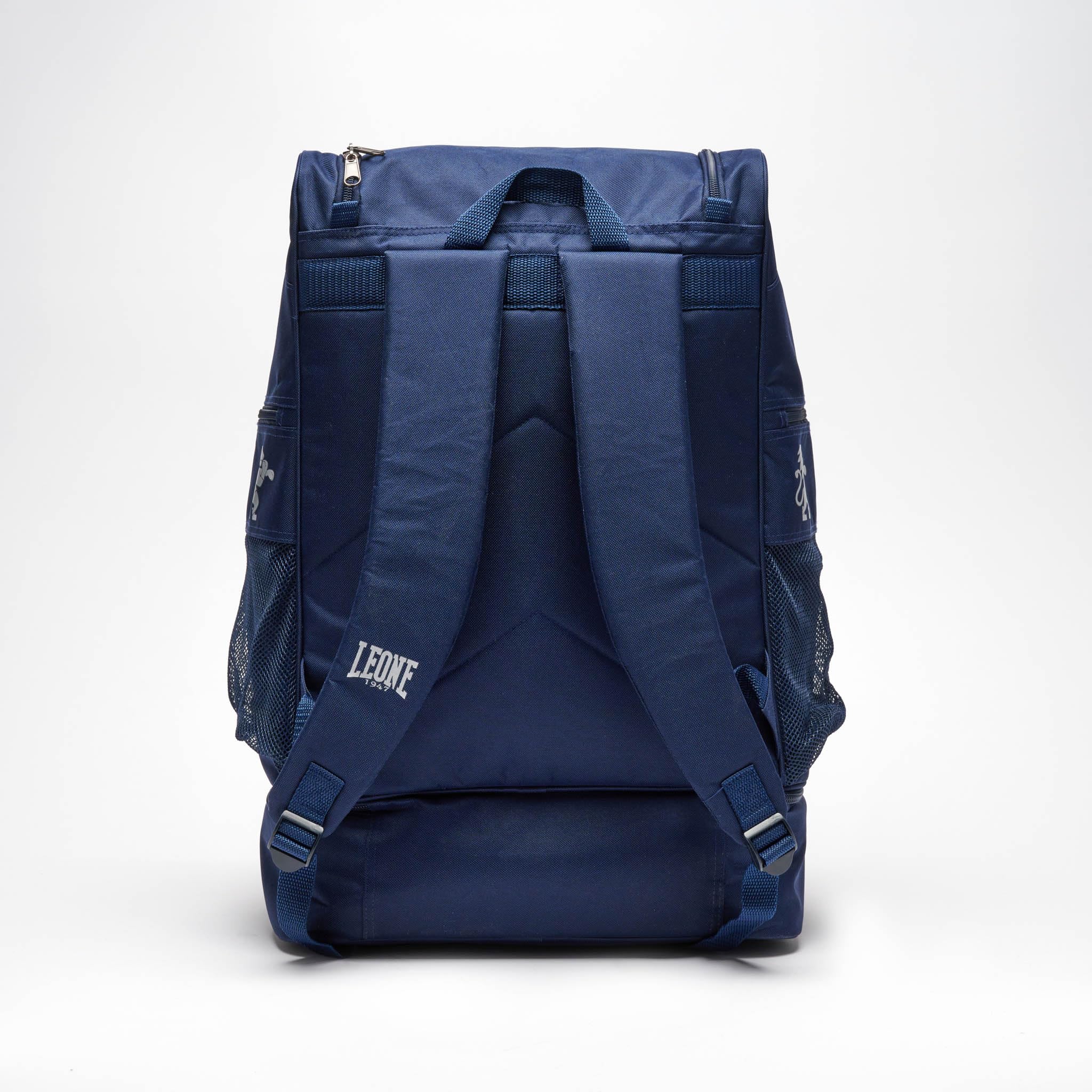 LEONE 1947, Mochila Ambassador, Unisex Adulto, Azul, Talla Única, AC952
