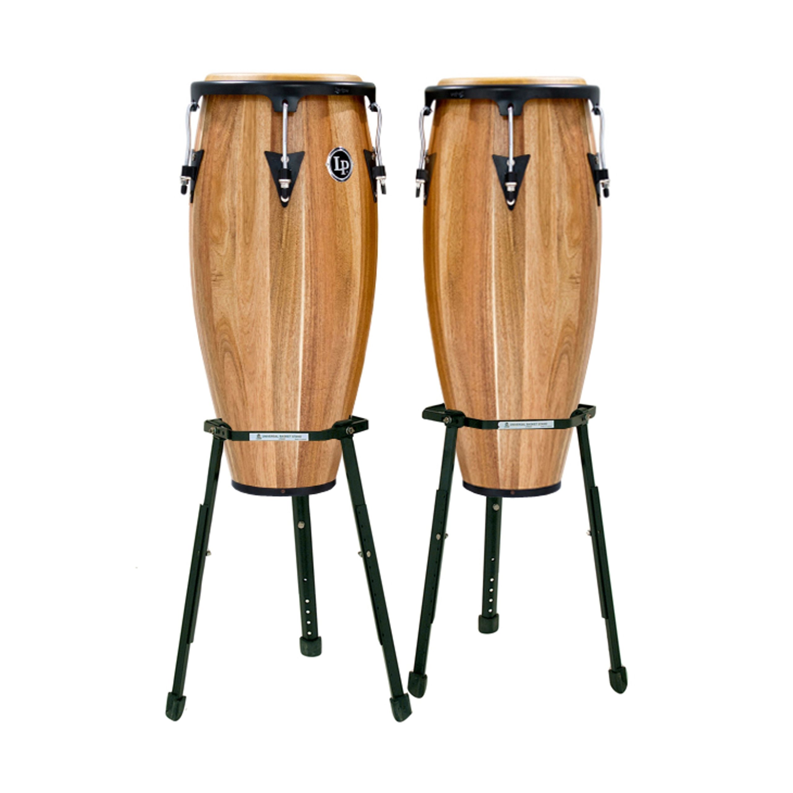 Latin Percussion LPA647B-SW Aspire Wood Conga Set 11"/12" (Walnut) - Conga