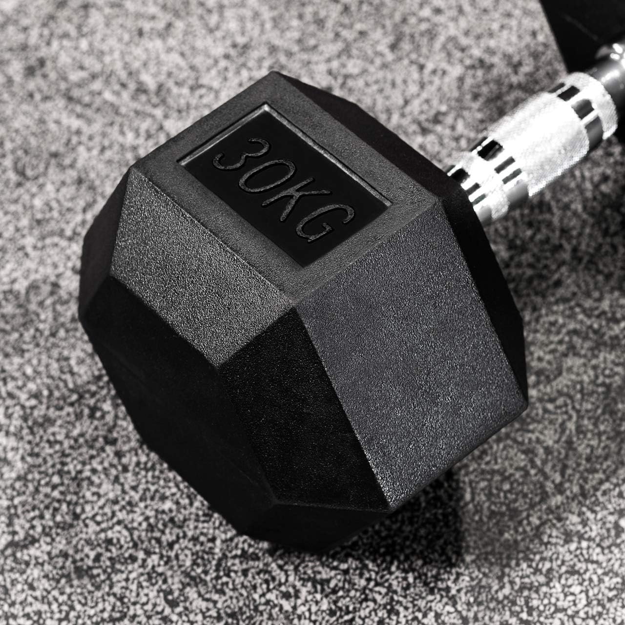 METIS Hex Dumbbells [Pair] | Premium Rubber-Coated Free Weights for Home & Gym Workouts | Full Set & Rack Available [5.5lbs – 110lbs]