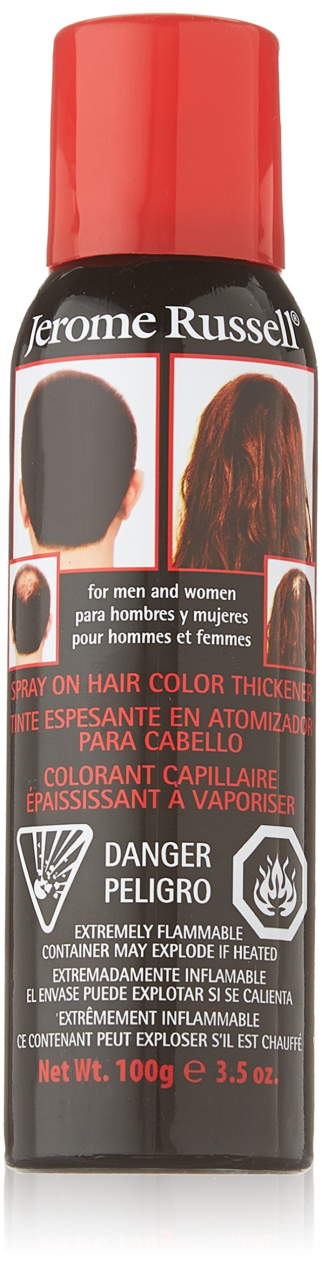 Jerome RussellHair Color Thickener - Black