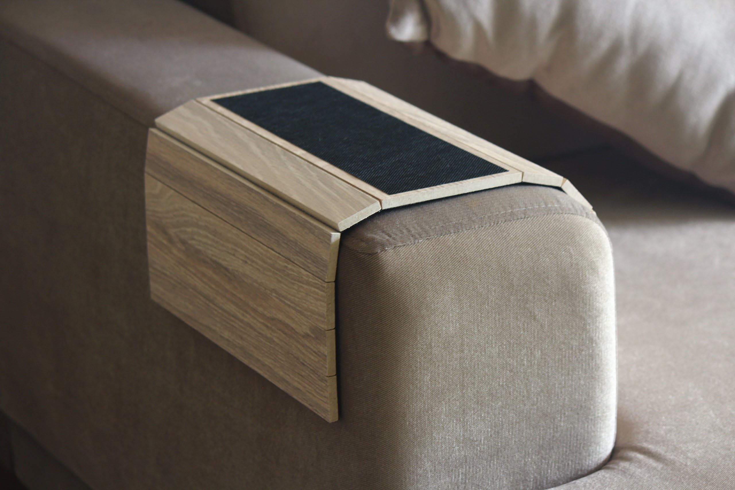 Sofa Tray Table,Handmade,Sofa Arm Tray,Armrest Tray,Sofa Arm Table,Coffee Table, Wood Gifts, Sofa Table,Wood Tray,Gift, Home & Living