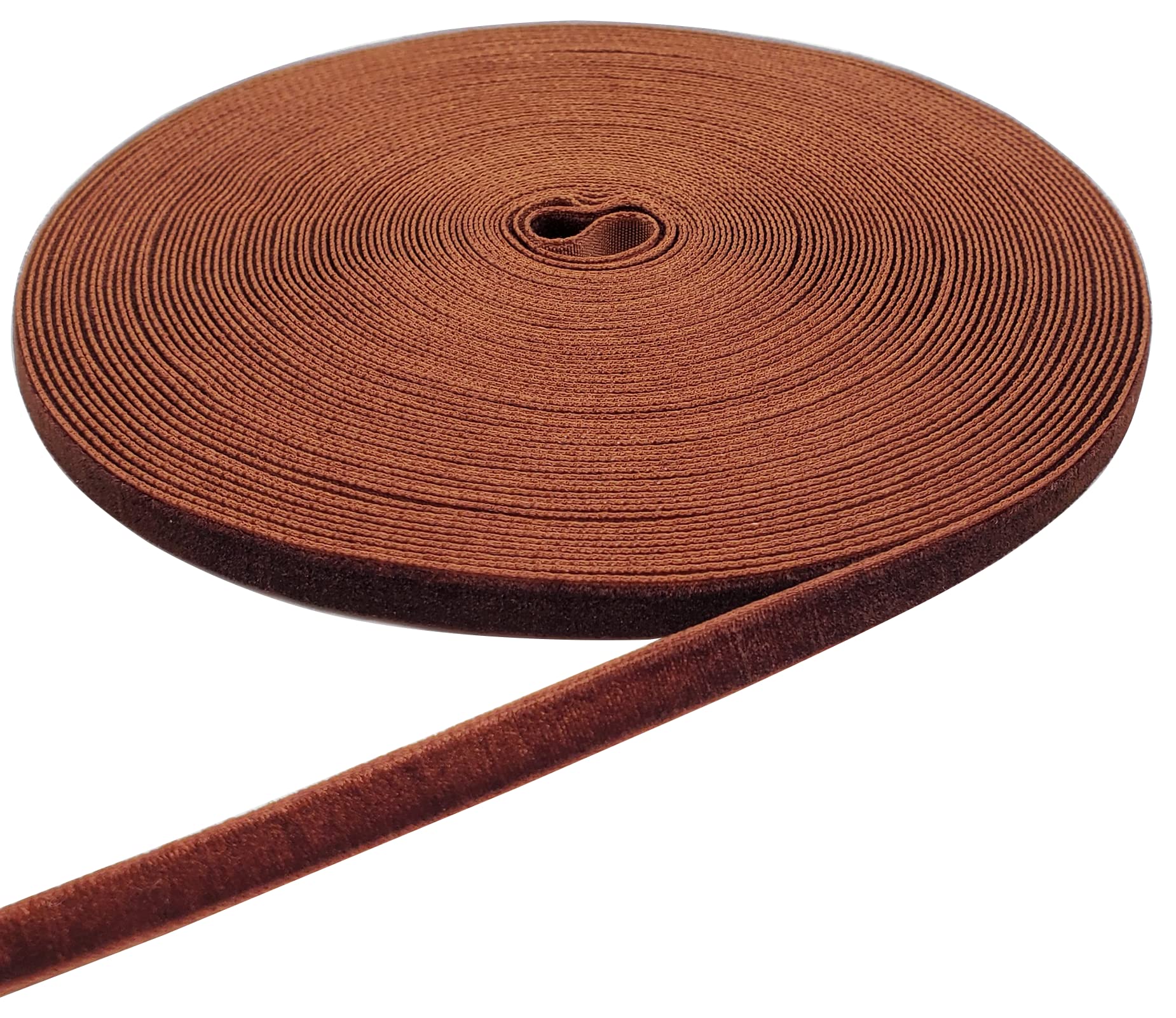 Bobina Di Nastro In Velluto Color Caffè, Larghezza 6mm X 15 Metri, Per Confezioni Regalo, Fiocchi E Decorazioni