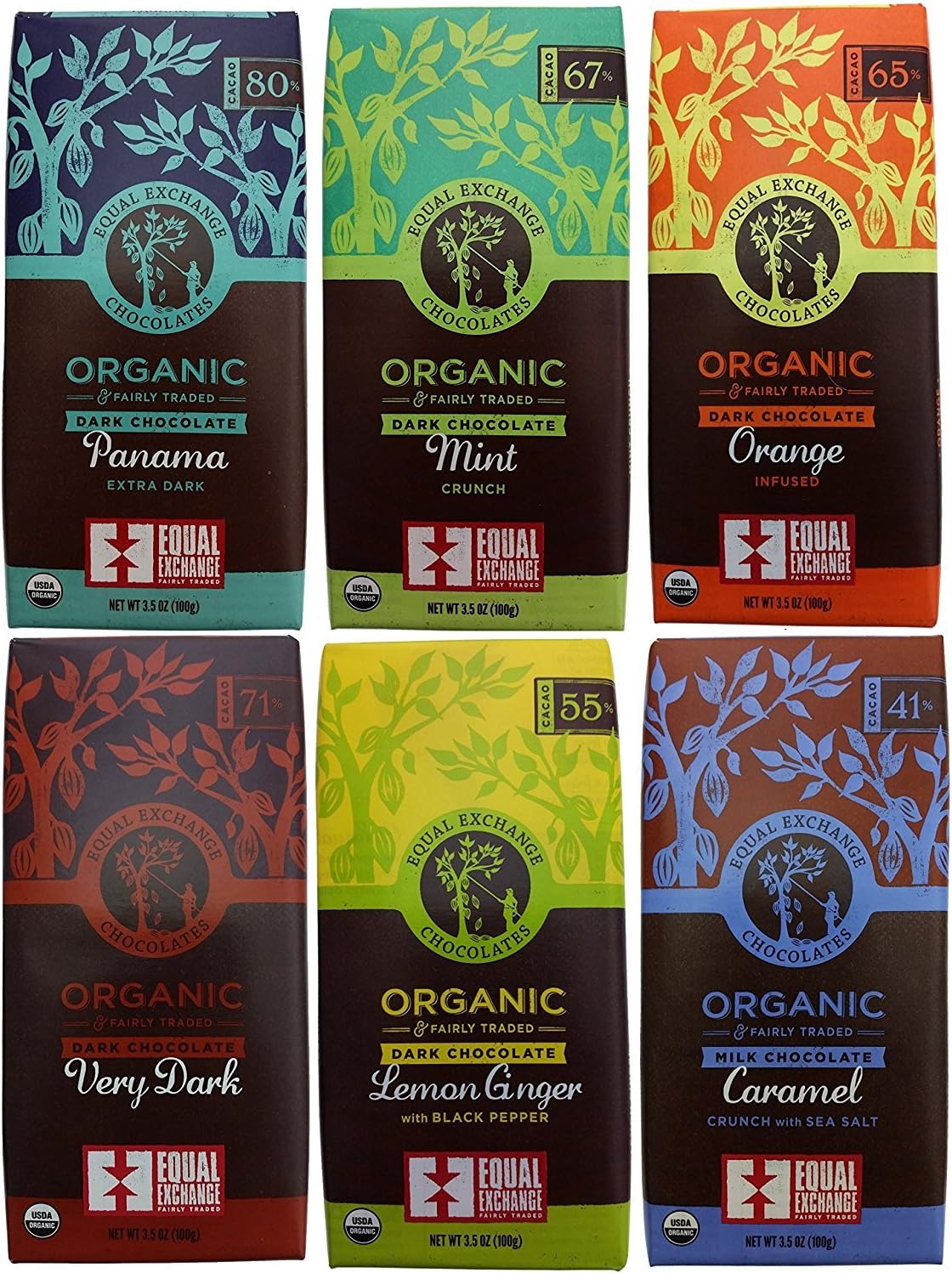 Equal Exchange Organic Chocolate Bar Variety