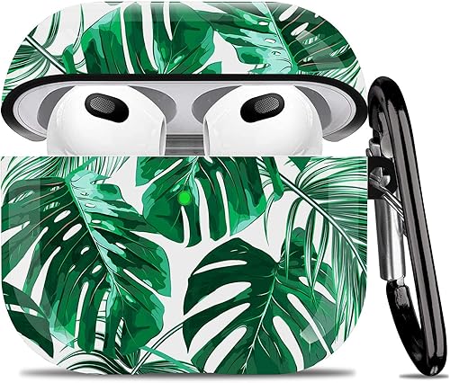 Miniatura 15 de Compatible con estuche Airpods de 3ra generación - Funda protectora rígida Wonjury compatible con estuche Airpods 3 a prueba de golpes para mujeres