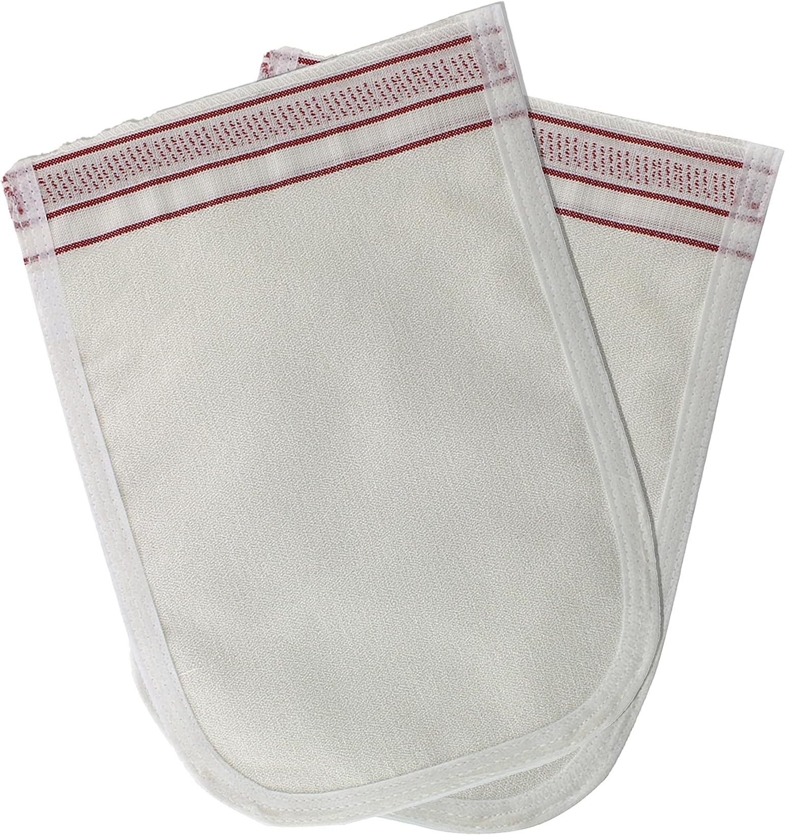 Anatolia Soap Turkish Hammam Collection Thick White Flat Exfoliating Glove Removes Dirt and Stains for All Body. 1 Count (pack of 2)